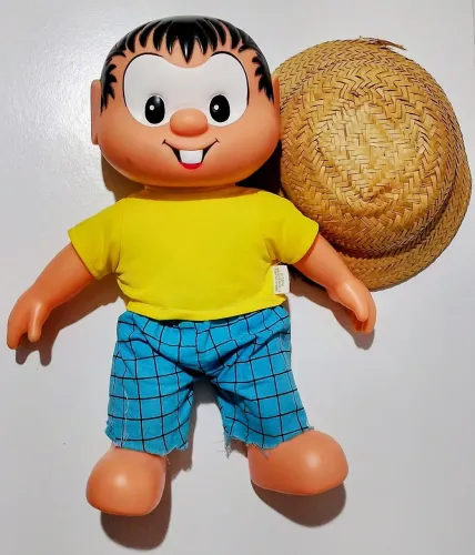 Boneco Chico Bento Turma da Monica Multibrink original.