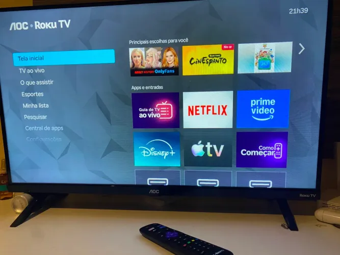 VENDO TV SMART AOC ROKU