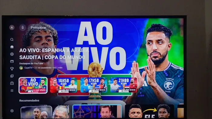 Tv 50 Polegadas led 4k Smart Wifi/Bluetooth/Hdmi