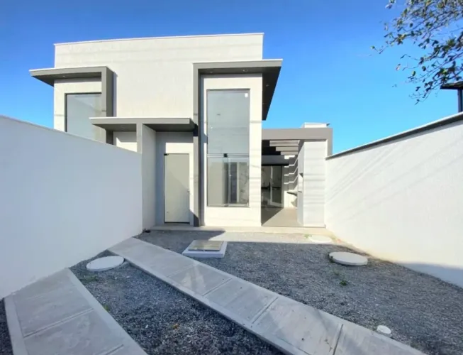 Casa linear independente com 2 quartos, Enseada das Gaivotas - Rio das Ostras/RJ.