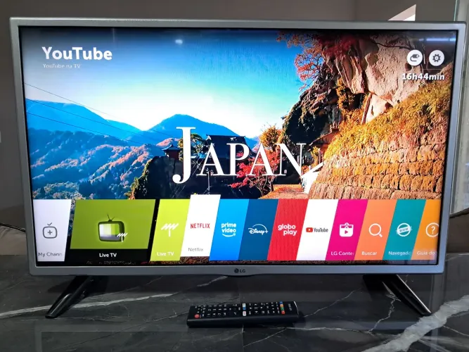 LG SMART TV 32/COMPLETA/DIVIDO EM ATE 12X CARTÃO/SISTEMA ATUALIZA/ENTREGO/NOTA FISCAL