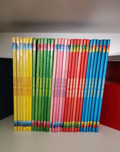 Coleção Tesouro Disney Capa Dura 1987