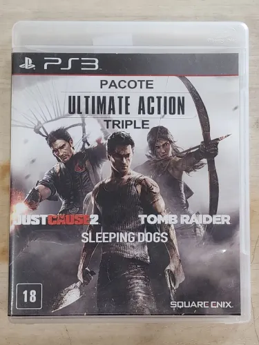 Pacote Ultimate Action Triple de ps3