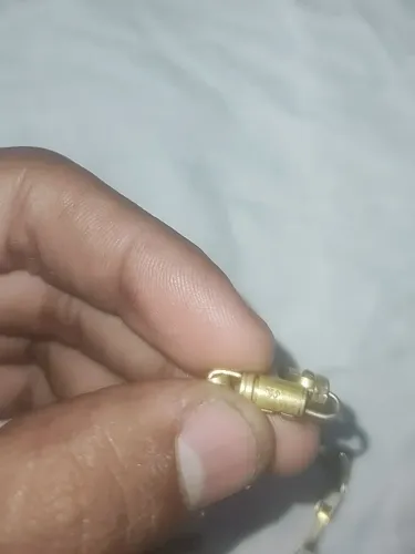 Cordão Moeda Antiga Tijolinho 4m