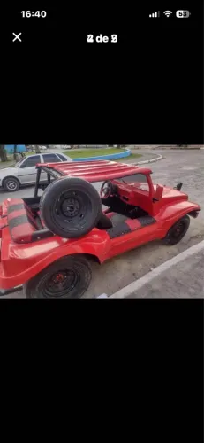 Volkswagen Buggy 1.6 8V Gasolina 2P Manual 1971