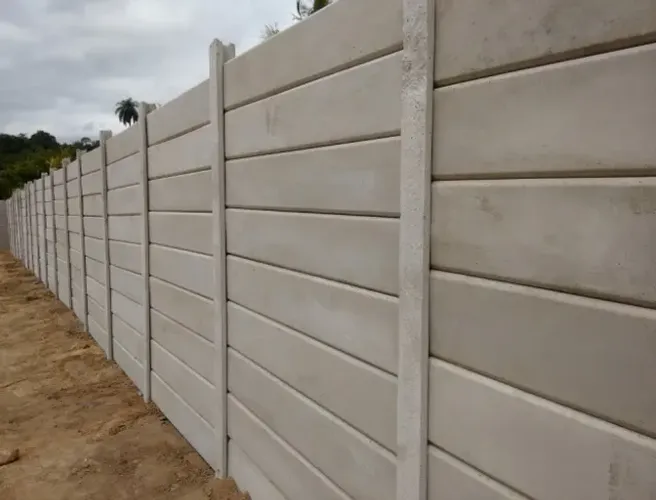 Muro Pronto Para Instalação c/ Altura de 2 metros