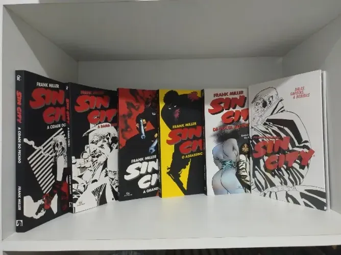 Coleção Sin City Devir - Capa Cartão e Capa Dura