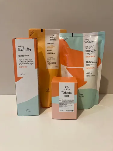 Kit Natura Tododia Macadâmia (Novo/Original)