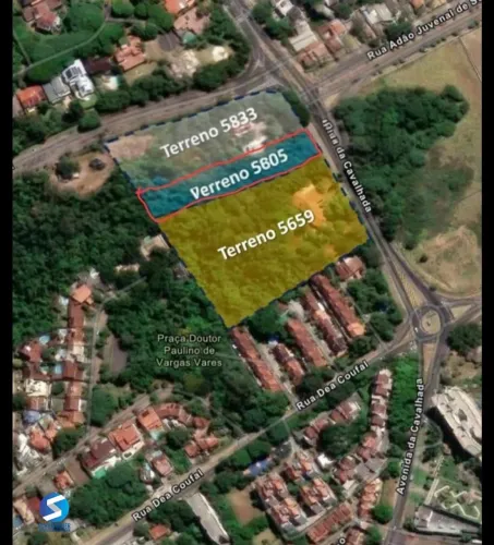 excelente terreno na av. Cavalhada 21x150