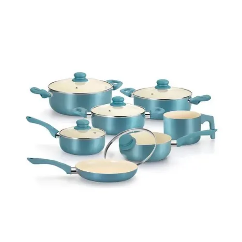 Kit de Panelas Antiaderente CasaAmbiente com Revestimento Cerâmico ? Novo