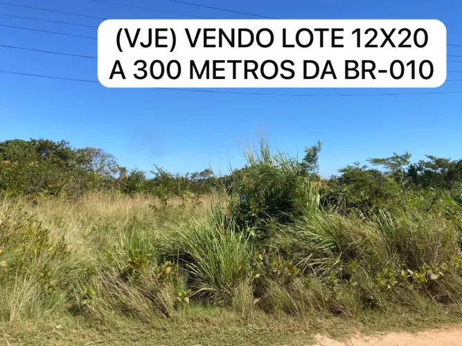 (VJE) VENDE-SE TERRENO A 300 METROS DA BR 010 IMPERATRIZ-MA