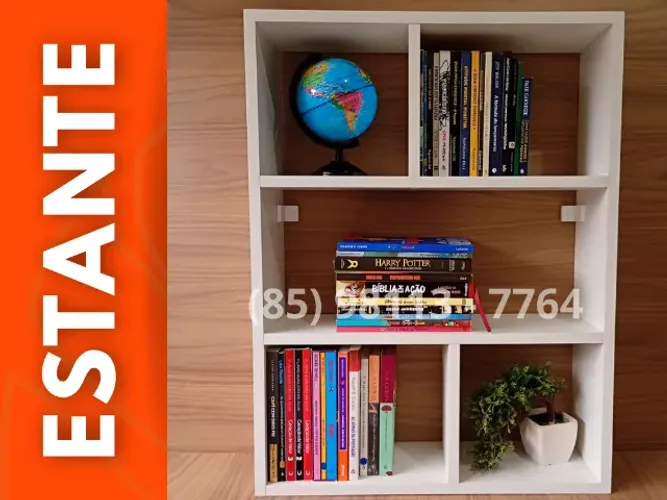 Estante para Livros | Estante Decorativa | Estante Organizadora