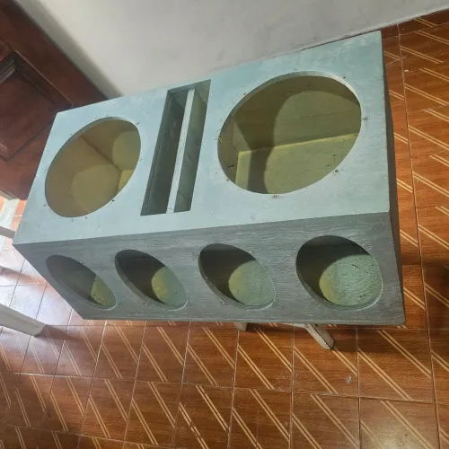 Caixa de som projeto trio goiano