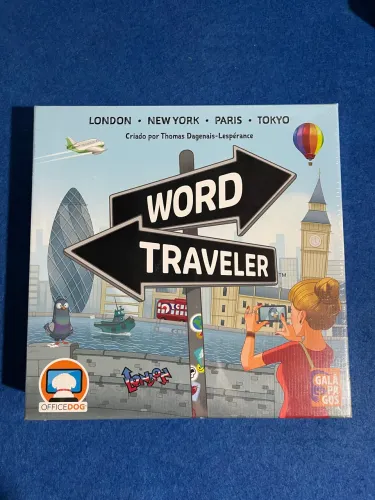 Jogo de Tabuleiro Word Traveler novo Lacrado