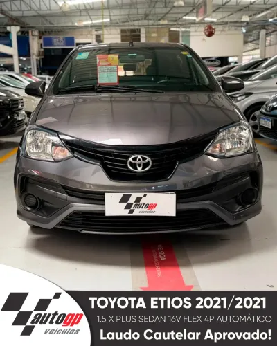 Toyota Etios X Plus Sedan 1.5 Flex 16V 4P Aut. 2021