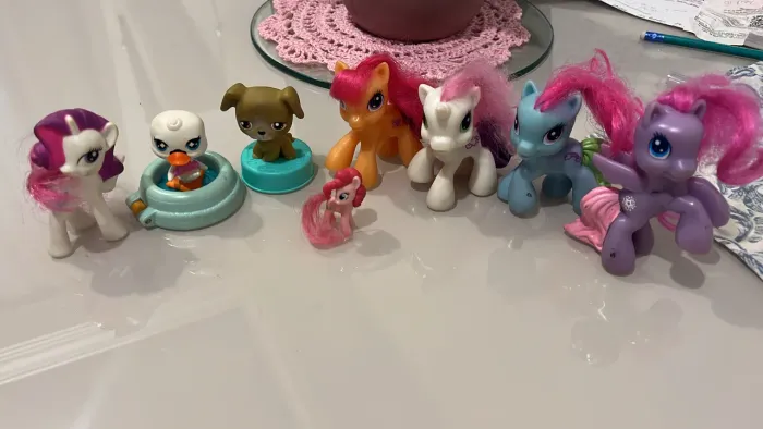 Lote my little poney e littlest petshop