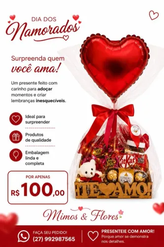 Cestas dia dos namorados
