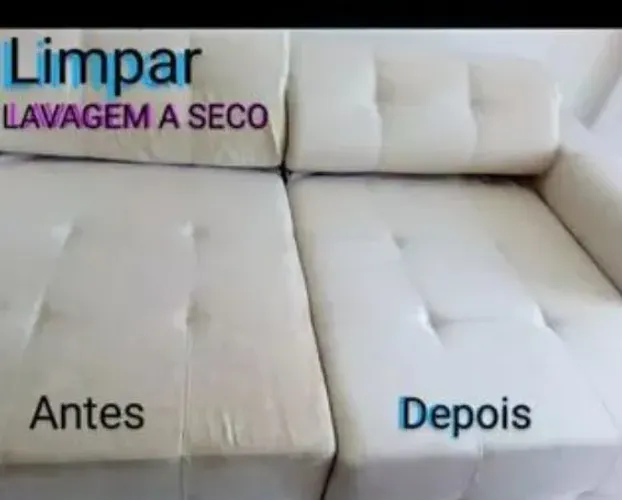 Limpeza de sofá e Higienização de estofados,  Lavagem a seco. 