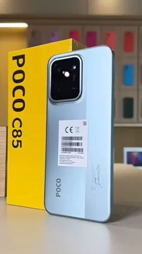 Celular Novo - Poco C85 - 256/8 Green - Oferta de Janeiro