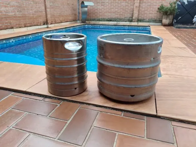 barril inox 30 litros e outros tamanhos 