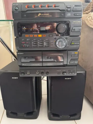 Som o CD esta com Problema muito bom pega com adaptador pra pen-drive e DVD