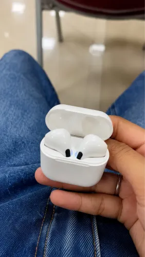 Pro 4 Fones De Ouvido Sem Fio Bluetooth Mini Redução Ruído Som Alta Qualidade Transparente