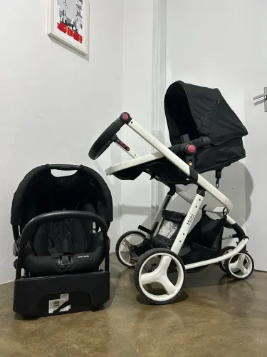 Carrinho mobi safety completo.