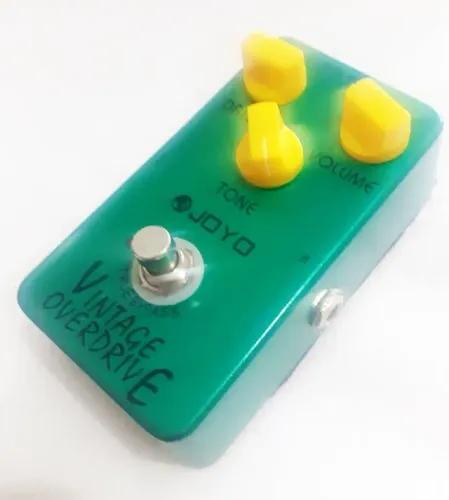 Pedal Joyo Vintage Overdrive Efeito Distorção - Estuda Troca  