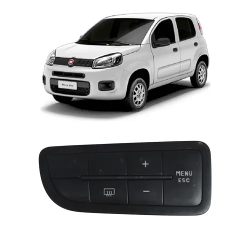 comando luz farol Fiat uno Vivace 2010 2014