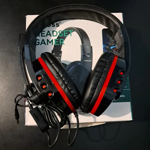 Fone de Ouvido Headset Gamer Lehmox