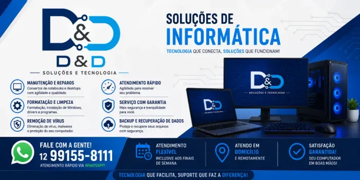Manutenção e consultoria em informática