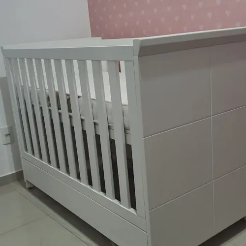 Berço cama mais colchao