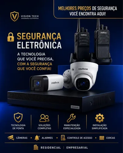 ? SEGURANÇA ELETRÔNICA COM QUALIDADE E PREÇO JUSTO!