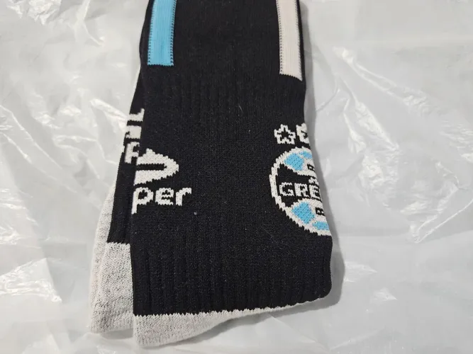 Meião Grêmio Topper 2011 Preta NOVA