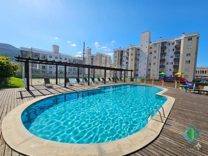 Ótimo apartamento no bairro Vendaval em Biguaçu.