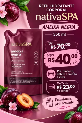Hidratante Nativa Spa Ameixa Negra