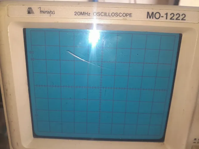 osciloscópio MINIPA MO-1222. 20MHz