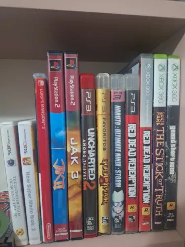 Lote Jogos ps2, ps3, Xbox 360, switch, 3ds