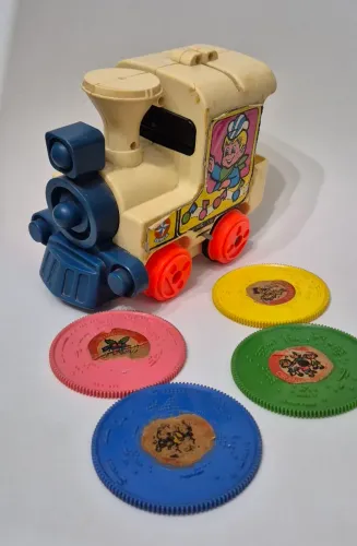 Brinquedo Antigo Estrela Trenzinho Musical 1980