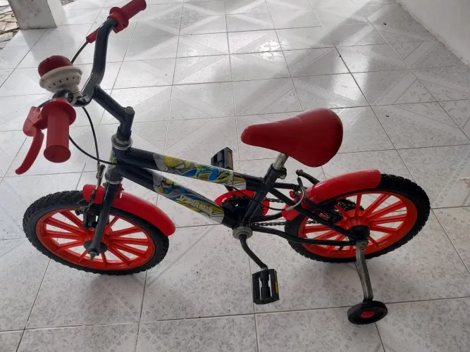 Bicicleta Infantil Aro 16 homem aranha