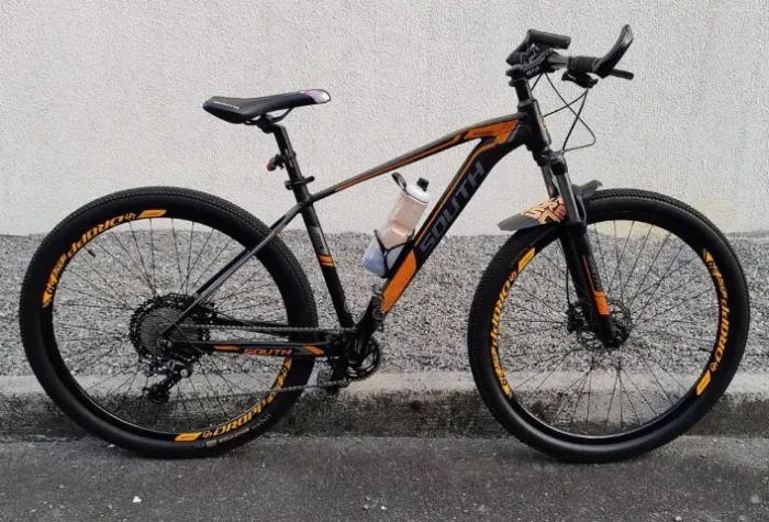 Bicicleta Aro 29 South 1x12 Vel  GTS SLG 12S Freio Hidráulico Laranja 18