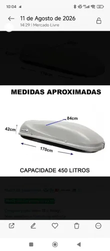 Rack teto Jetbag 