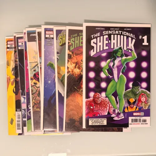 HQ A Sensacional Mulher-Hulk / Importada / Completa em 10 edições