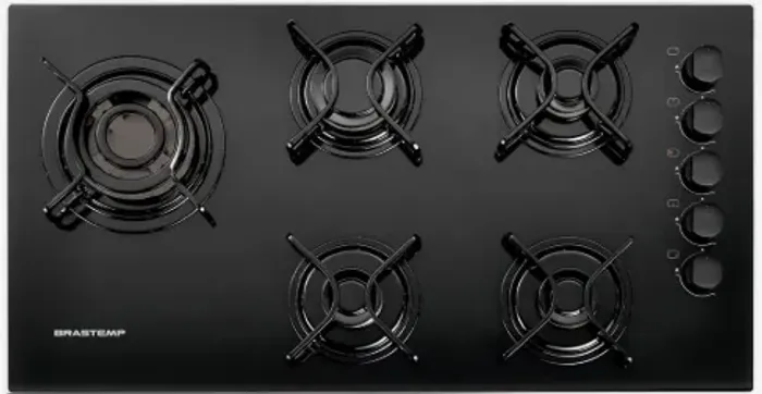 Cooktop 5 Bocas Brastemp