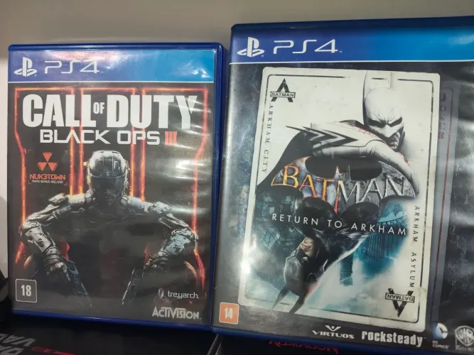 Lote combo jogos PS4