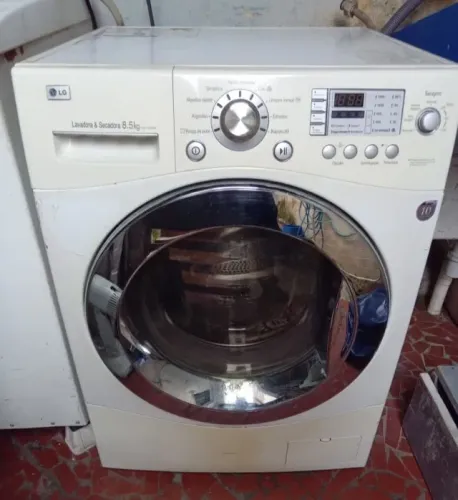 Máquina Lava e Seca - Lg - Wd-1403rda 8,5 Kg - 127v - Branco.