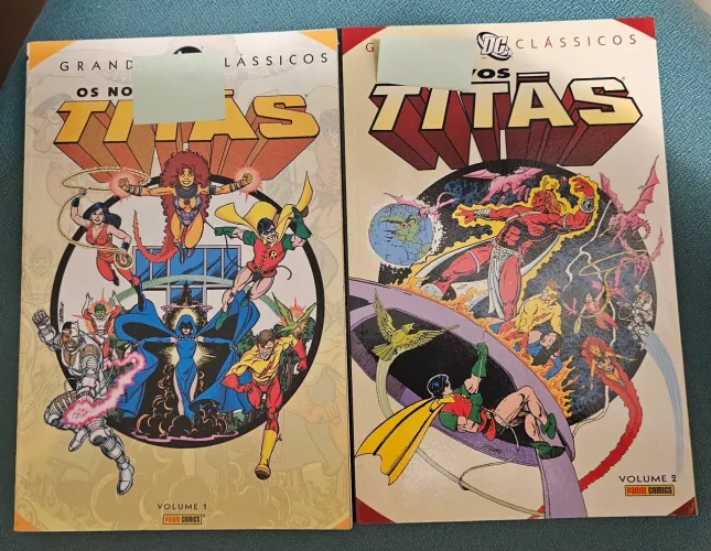 Grandes Clássicos DC Novos titãs 1 e 2