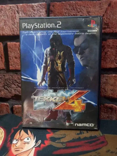 JOGO TEKKEN 4 PS2 JP ORIGINAL COMPLETO 