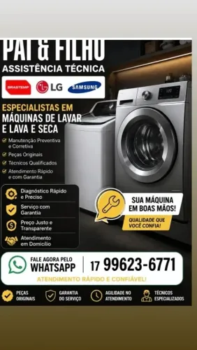 Conserto e Venda de máquina de lavar roupa