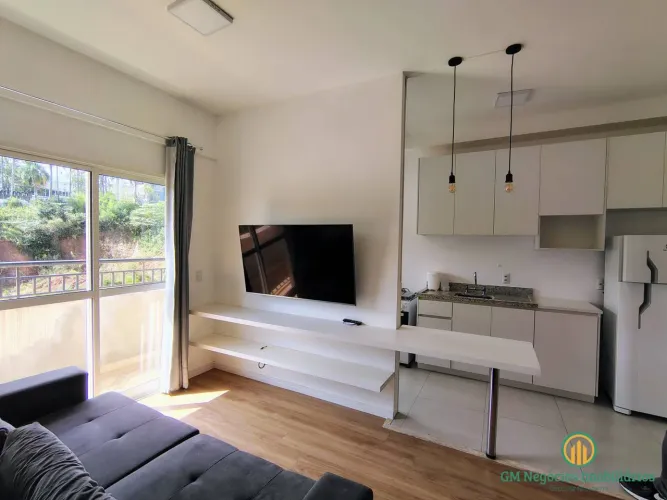 Apto. 1 dorm com varanda - Cond Address Granja Vianna